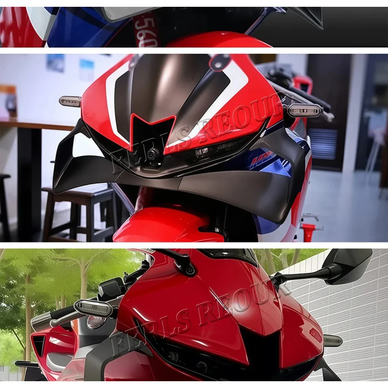 

Enhanced Aerodynamics CBR600RR 2020-2025 - Track Style Front Spoiler Kit, Fairing-Mounted Winglet