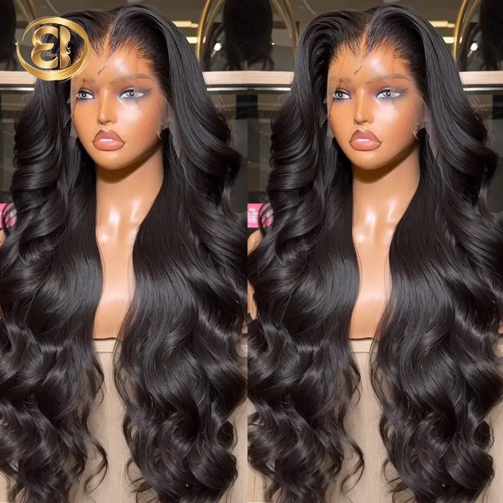 

40 46 Inch 250 Density Body Wave Lace Front Wigs 13x4 13x6 Transparent Human Hair Lace Frontal Wig 4x4 5x5 Lace Closure Wig