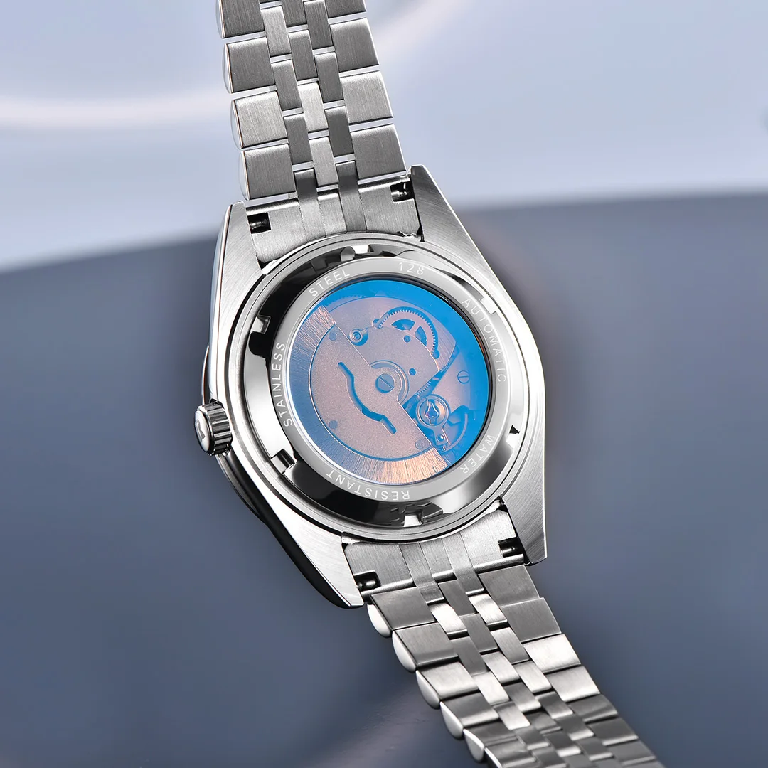 KALPADIVES 남성용 자동 기계식 방수 스포츠 손목시계, 최고 브랜드 럭셔리 시계, 2024 신제품