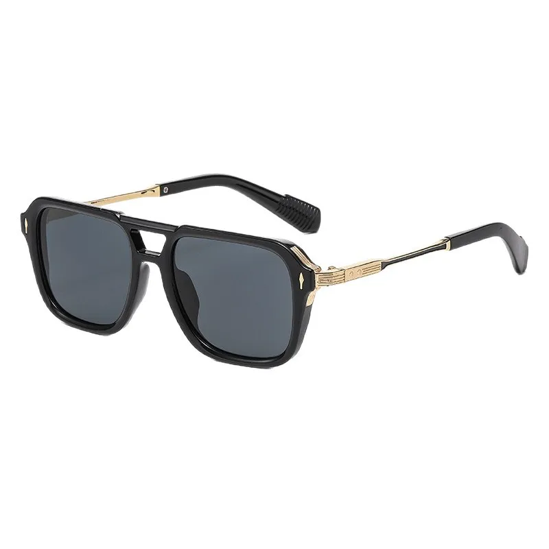 

Fashion Vintage Square Pilot Sunglasses Men Luxury Brand Rectangle Sun Glasses Women Retro Eyeglasses Eyewear for Male