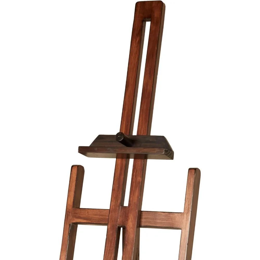 حامل عرض Artisana بلمسة نهائية من خشب الجوز العتيق