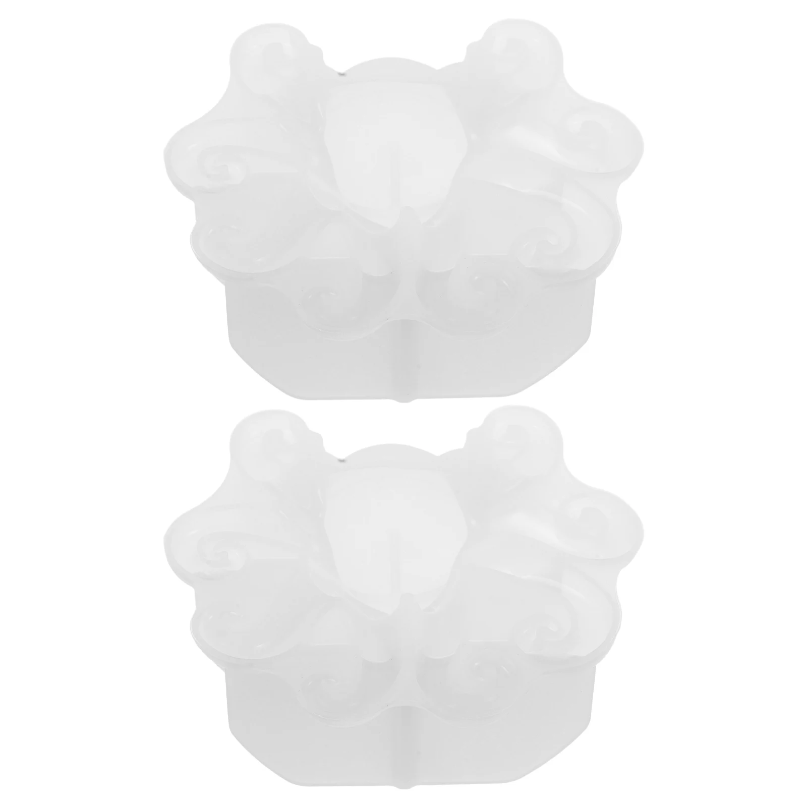 

2 Pcs Octopus Glue Drop Model Halloween Decor Epoxy Mold DIY Flexible Silicone Art Craft Handmade Silica Gel Casting Resin