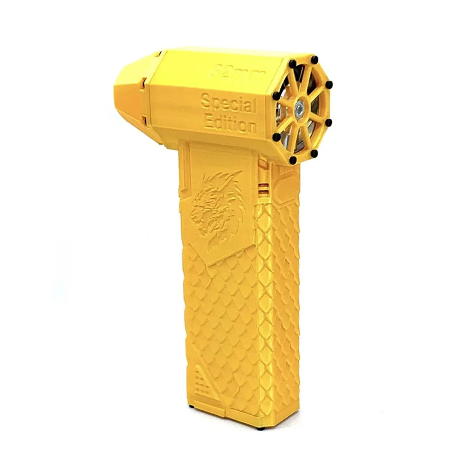 1pc Mini Jet Blower 130000RPM Compressed Air Duster Electric Fan Super Fan Blower Violent Fan Gold Dragon Design Blower