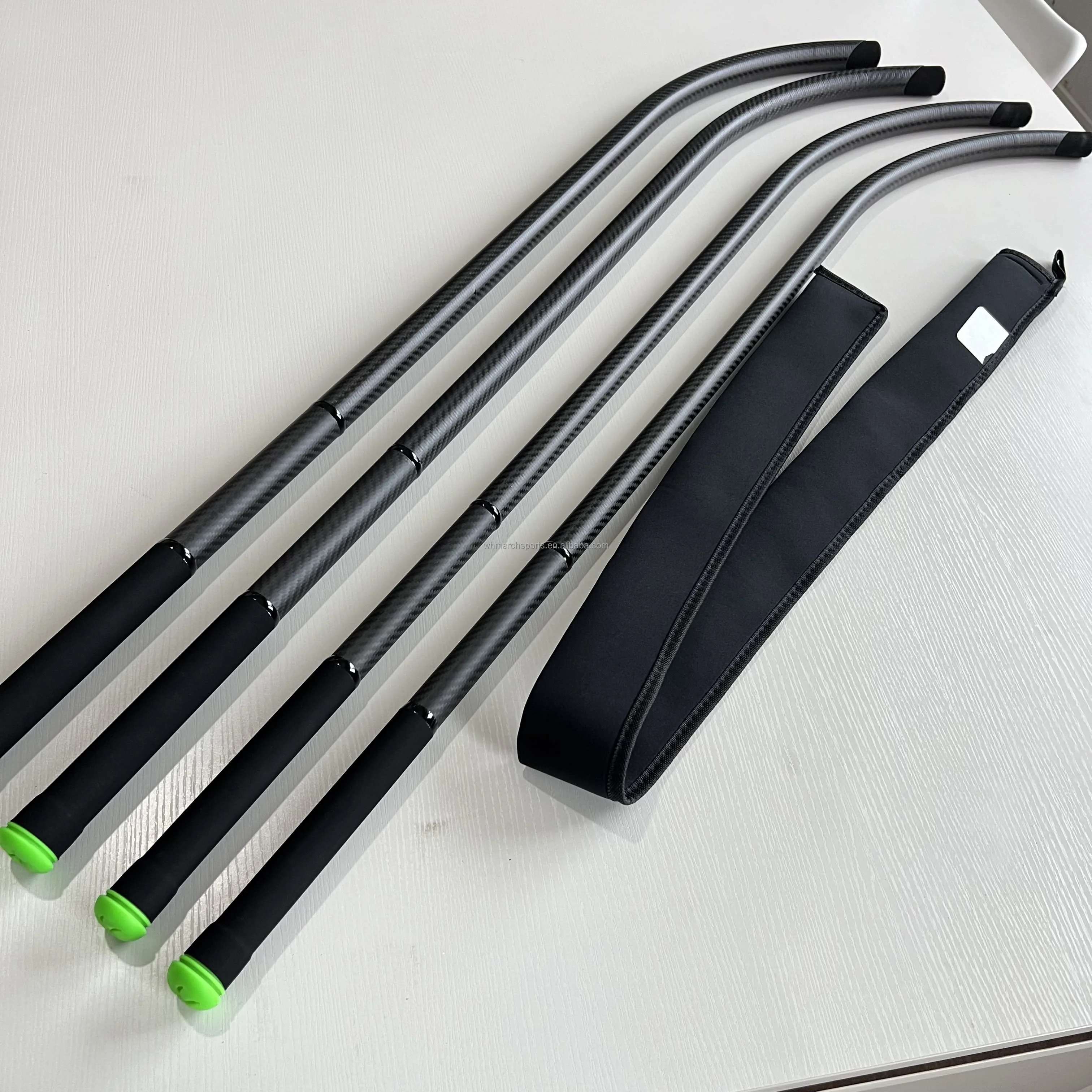 Hochwertiger 120cm Carbon-Köderwerfer für Karpfenangeln, Angelzubehör, Köderwurfstock