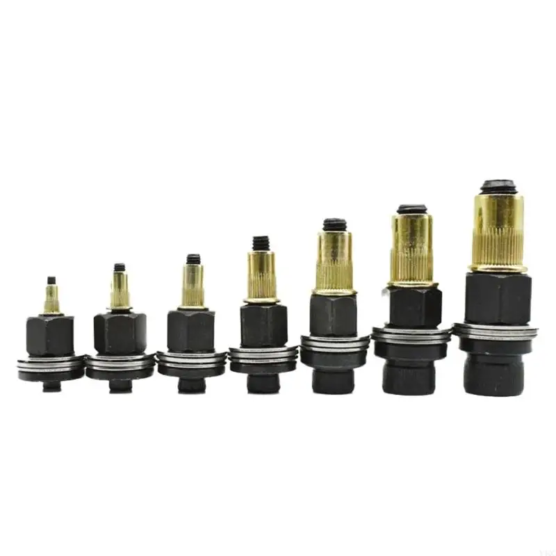 Carbon Stahl Riveter Werkzeug Hand Niet Mutter Kopf Set Niet Mutter Für Blech DIY Projekte Y4QC
