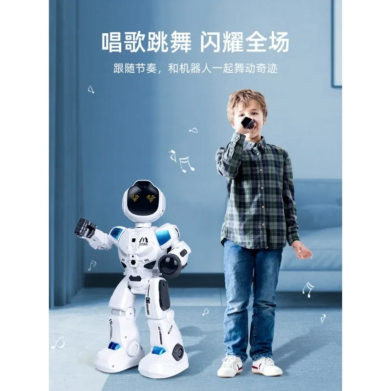 New intelligent machine AI artificial programming early education dancing electric remote control toy boy birthday gift