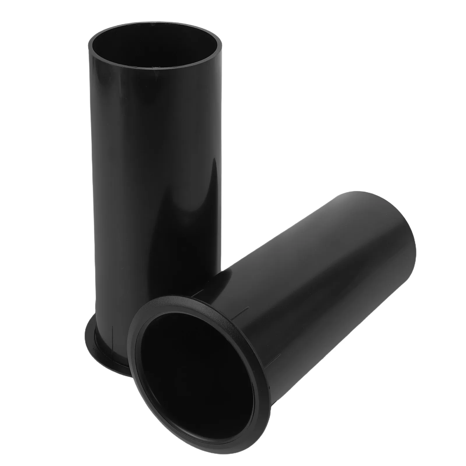 2Pcs Speaker Port Tubes Plastic Bass Reflex Tube for Subwoofer Box Speaker Enclosure Portable Home Car Ports 60x150mm