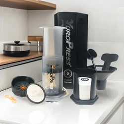 YRP Espresso Coffee Maker Portable French Press barista tools Coffee Pot Air Press Drip Coffee Machine Filters Paper 64mm 350pcs