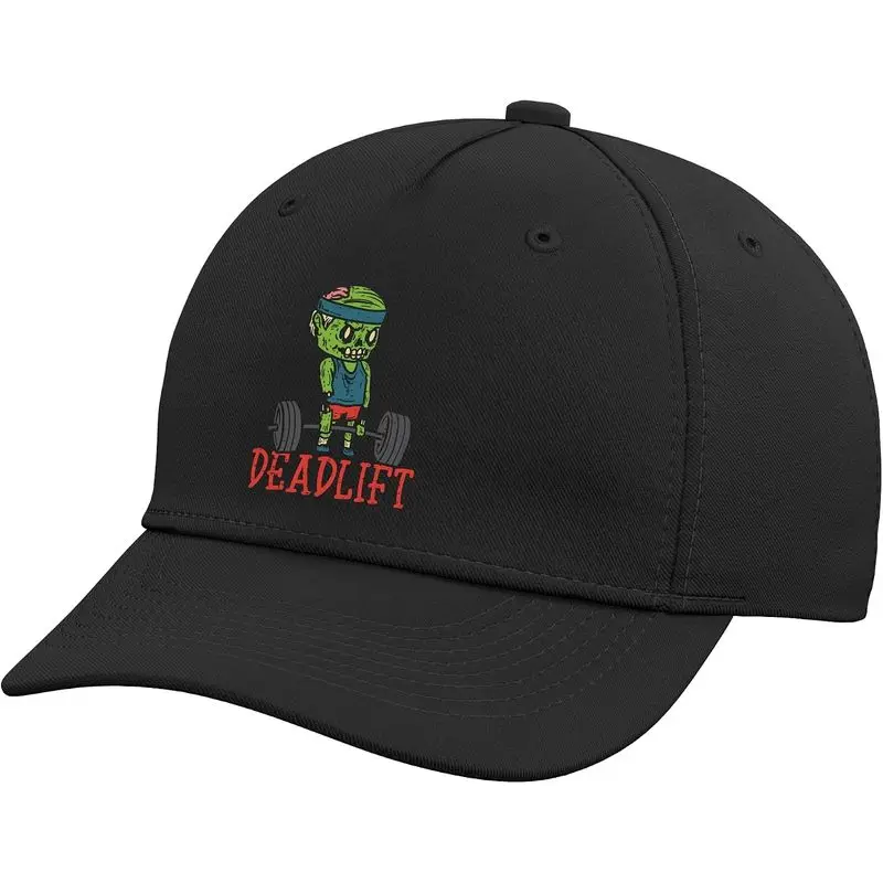 Zombie Deadlift Funny Gym Halloween Workout Fitness Men PT Adjustable Baseball Hat