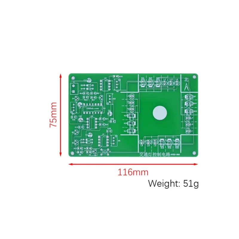 Traffic Light Control Kit Competition Digital Circuit Principle Adjustment and Application Skills Welding Training Experience