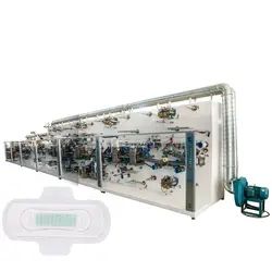 Full Automatic Full Servo China Made Always Sanitary Pads Making Machine Equipment Comfortable and Breathable Sanitary Napkin