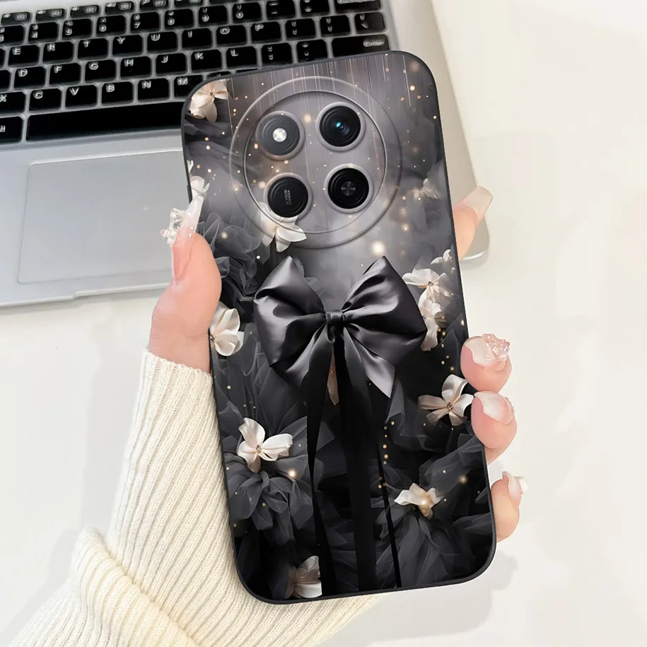 حافظة لهاتف Honor Magic 7 Lite 2025 حافظة لطيفة على شكل أرنب كرتوني قطة غطاء سيليكون ناعم لهاتف Honor X9c Smart X 9c HonorX9c ممتص للصدمات