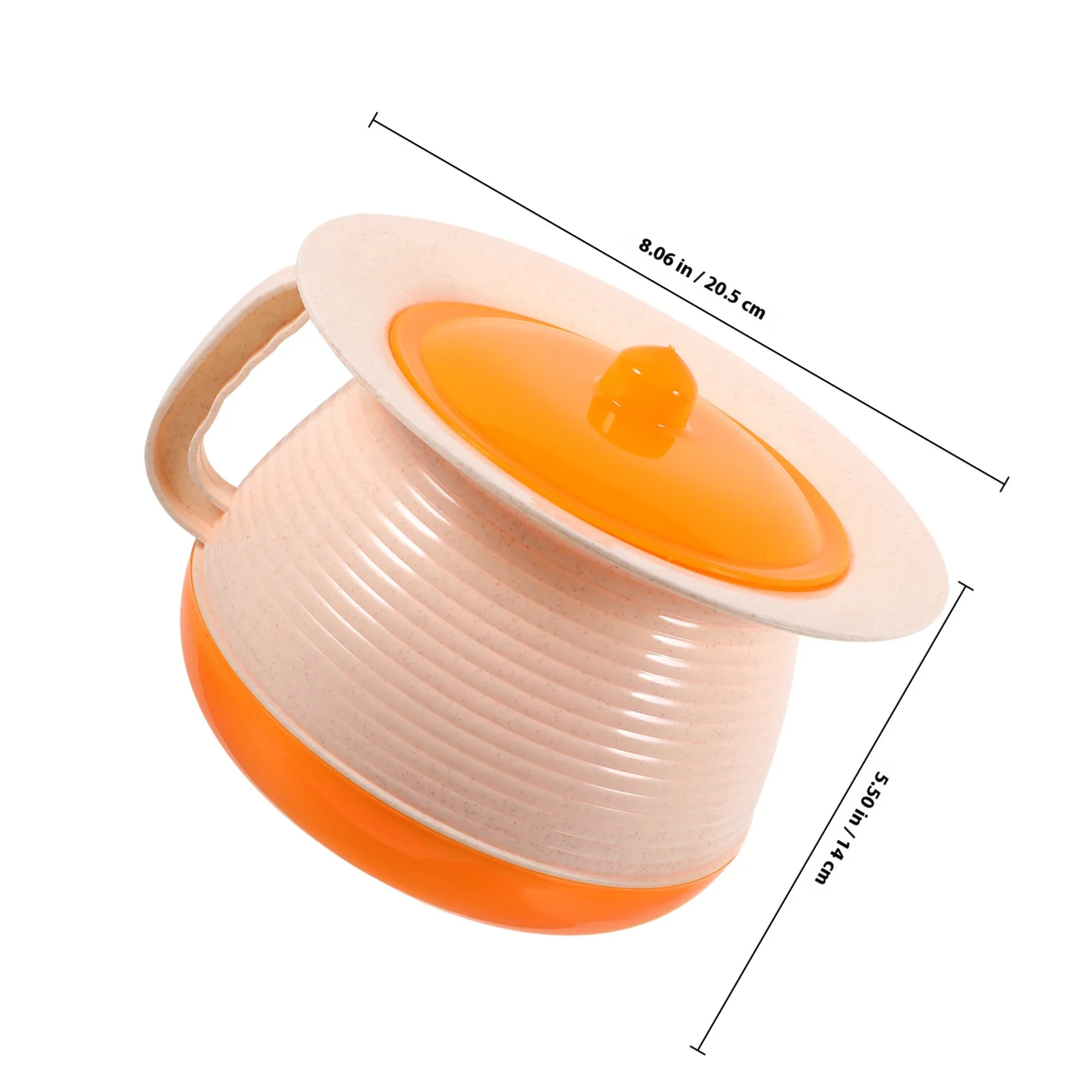 الأطفال قعادة المرحاض المحمولة للأطفال المسنين وعاء الغرفة المنزلية مع غطاء دائم خفيفة الوزن عدم الانزلاق قاعدة التخييم #5