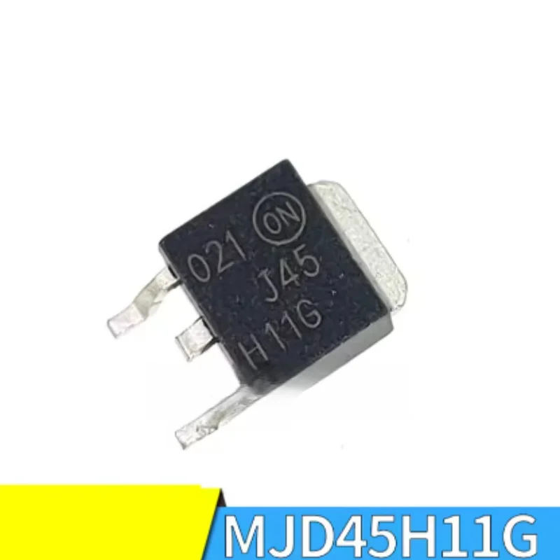 10PCS MJD44H11G MJD45H11G J45H11G J44H11G bipolar power transistor chip TO252