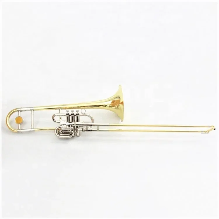 

"Superbone" Tuning Slide Piston Trombone good price Bb/F Dual-Use trombone valve trombone