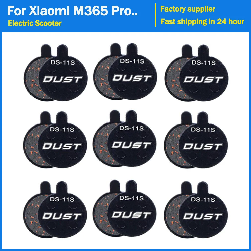 

Дисковые Тормозные колодки для электроскутера Xiaomi M365 Pro, диск трения для самоката, заднее колесо, дисковые тормозные колодки, детали, 9 пар