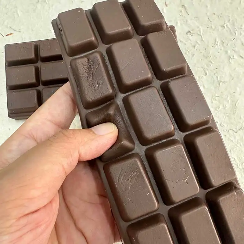 1PC Slow Rising Chocolate Squeeze Squishy Sensory Fidget for Stress Relief Anti-Anxiety Hand Relaxation Gift