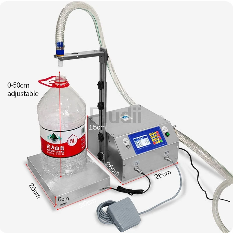 Automatic Dispensing Filling Machine Flow Weighing Honey Sesame Sauce Edible Oil Glue Viscous 15g-30KG Liquid Filling Machine