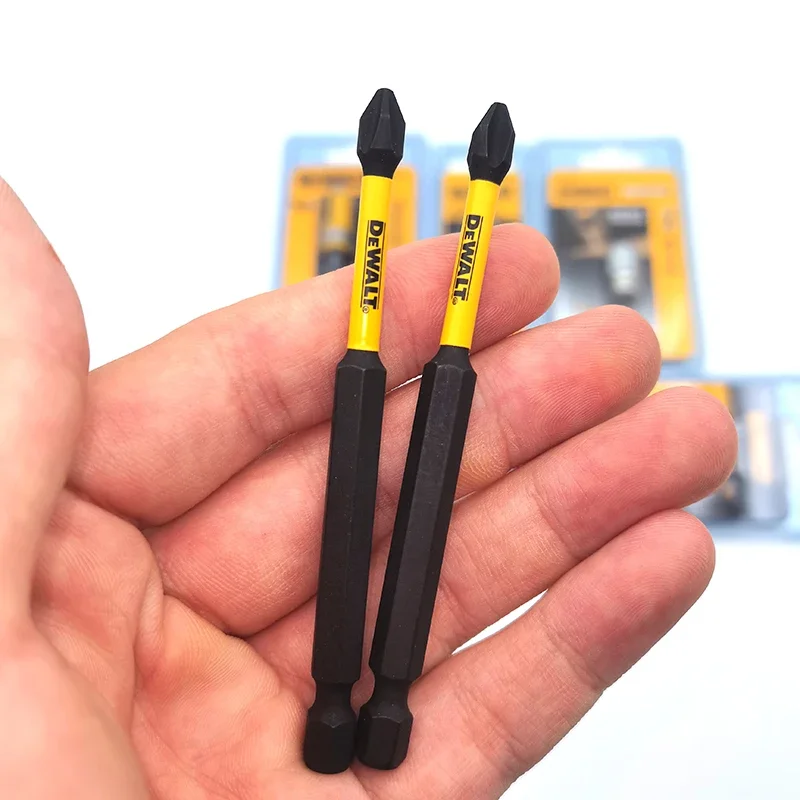 DEWALT Tool Accessories Combination Series Cross Slotted PH2 89MM 57MM 50MM Silver/Yellow Ring Sleeve Extension Rod view 3