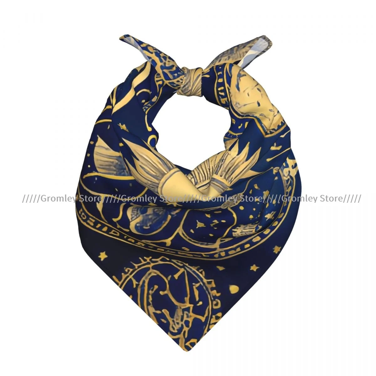 

Vintage Astronomy Celestial Bodies Square Towel Multifunctional Neck Scarf Hair Bandana