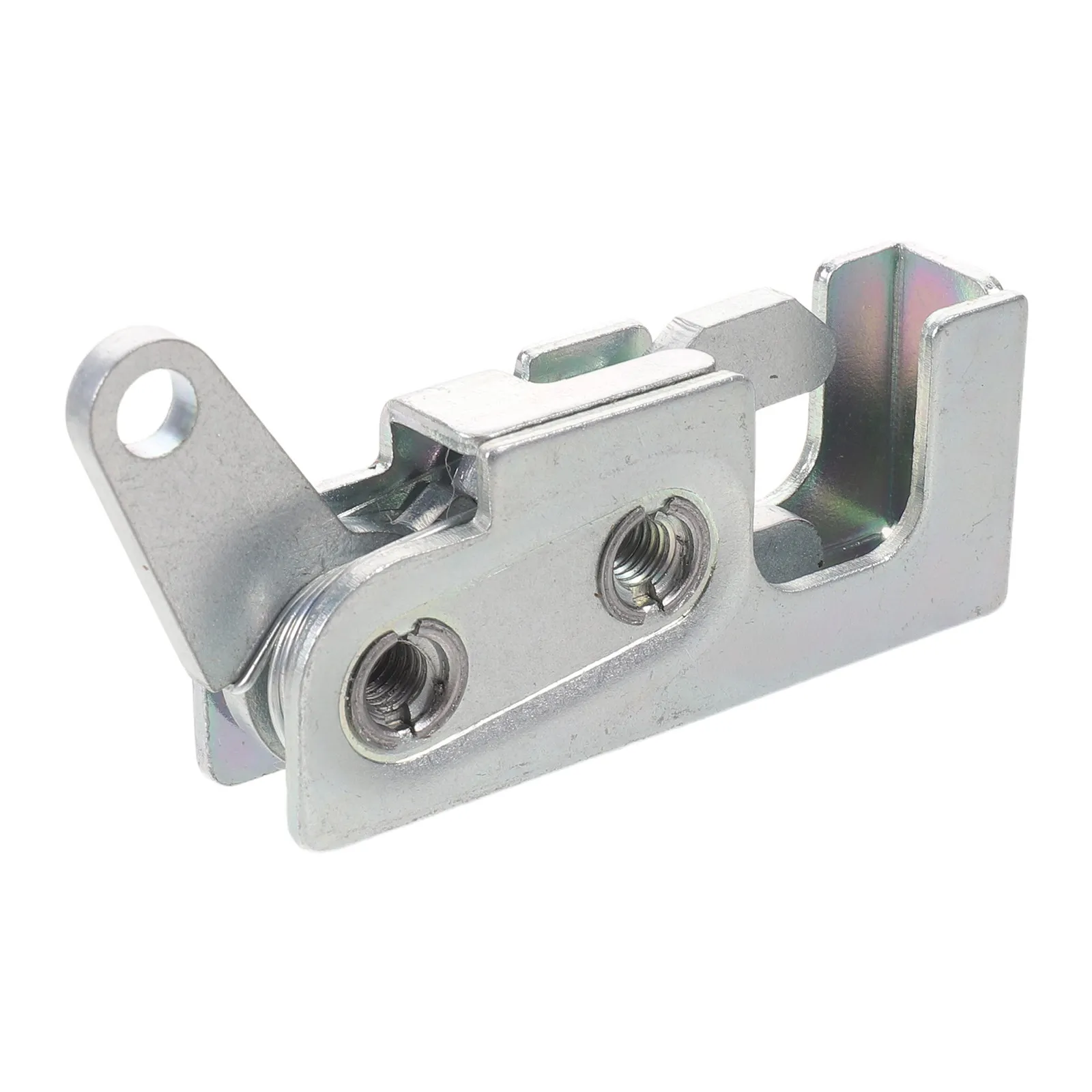 Metal Rv Buckle Latch Heavy Duty Cabinet Hardware Catch for Motorhome Tray Doors Secure Rotary Flush Mount Push to Close Latch