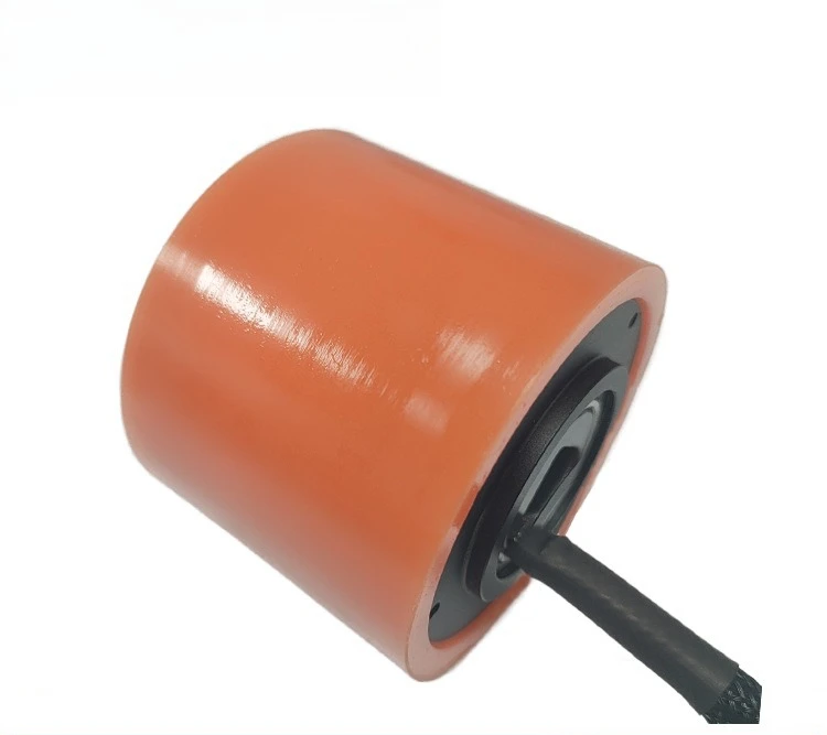Electric pulley motor, four-wheel scooter brushless motor