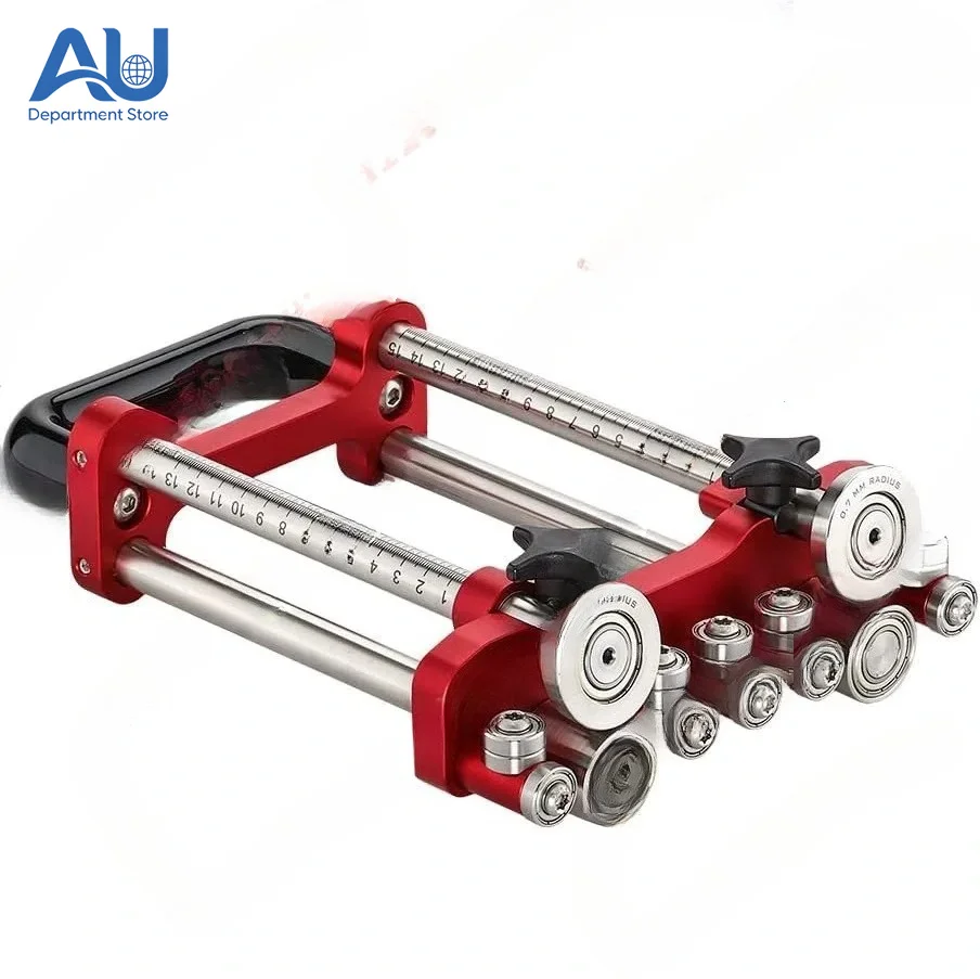 Sheet metal roller 2 station metal bending machine, metal roof tool, folding machine, hemming machine
