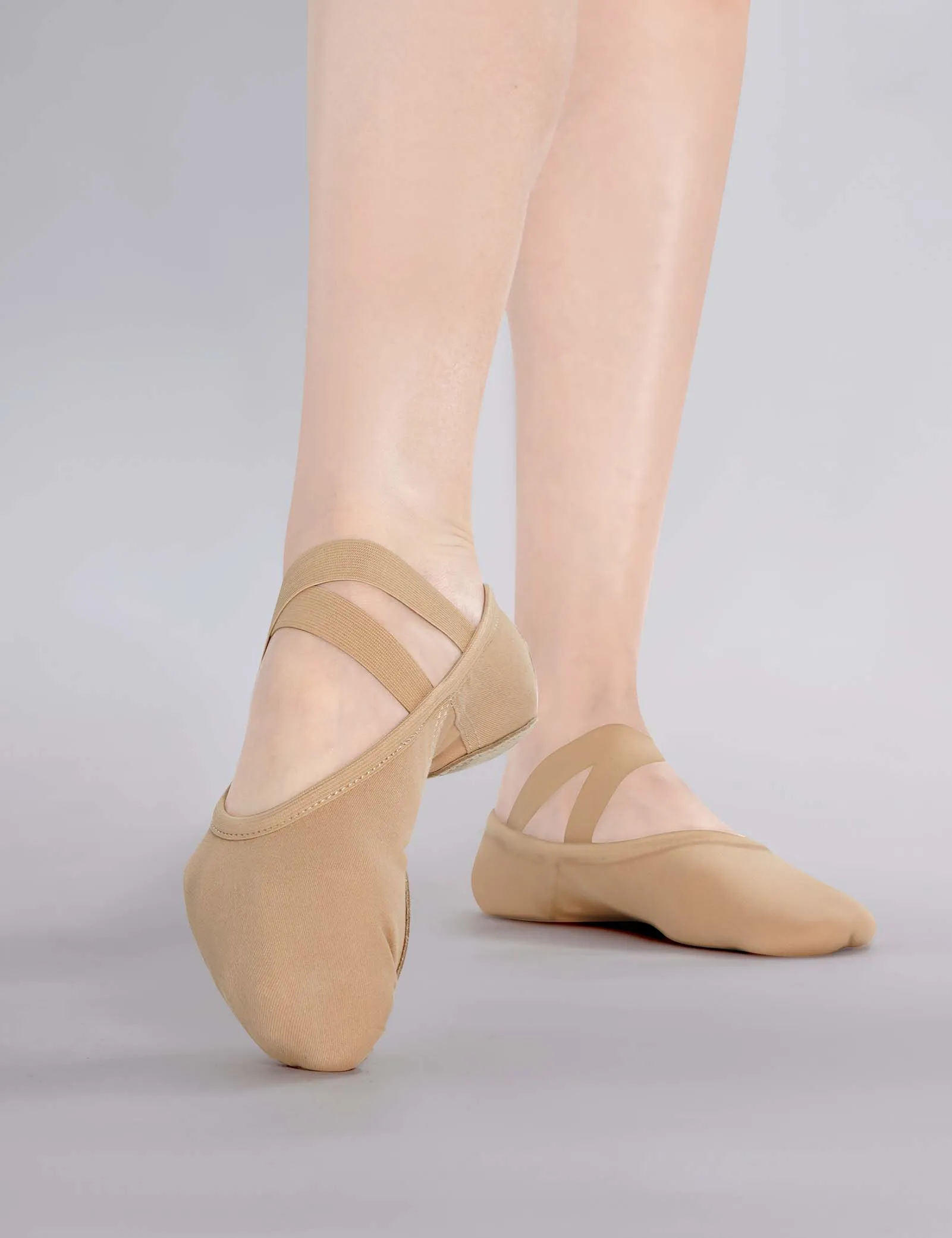 Women High Stretch Pro Ballet Shoes Ultralight Dance Shoes Soft Sole Ballet Flats Adult Snug Wear-resistant Non-slip Ballet Shoe