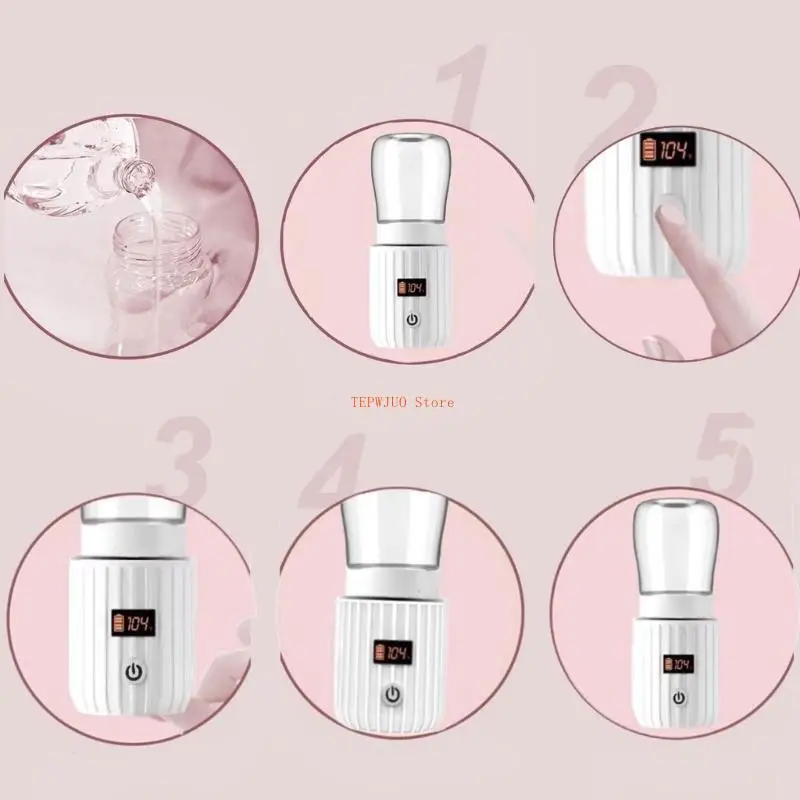 

U50F Portable Baby Bottle Warmer for Travel and Outings Fast Heating Rechargeable