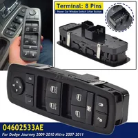 Driver Side Door Power Window Switch For Chrysler For Dodge For Jeep 04602533AF 04602533AE 04602533AD 04602533AC 04602533AB