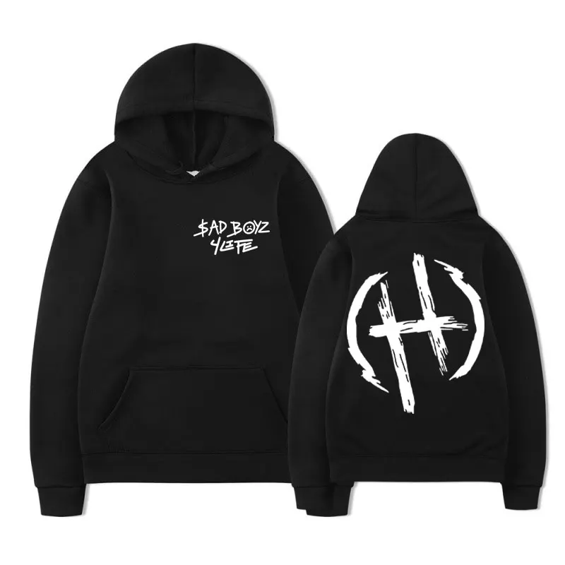 

Singer Junior H Junior H No Sufras Hoodie Men's Women Sad Boyz Sweatshirts Autumn Winter Fashion Oversized Hoodies Pullover Male