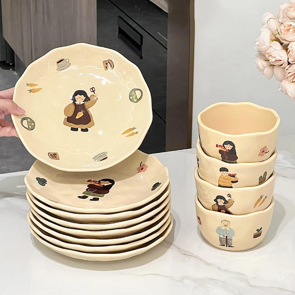 Cartoon Bowl Tablew…