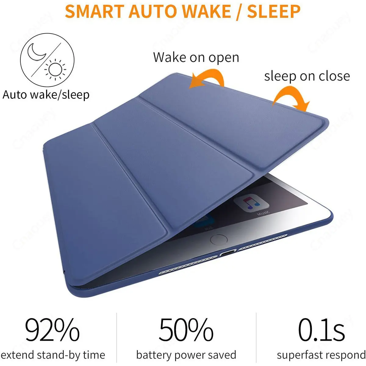 Fall für Lenovo Tab M10 HD(2. Generation) x306 Smart PU Lederbezug für Lenovo P11 J606 J706 M10 3. Generation TB-328 Auto Sleep/Wake Coque