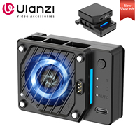 Ulanzi CU01 Camera Cooler Live Streaming Cooling Fan High Cooling System Camera Radiator Heat sink for Canon R50 Sony ZVE Nikon