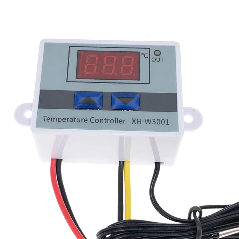XH-W3001 Digital Control Switch Temperature Microcomputer Thermostat Switch Thermometer Intelligent Thermo Regulator Switch