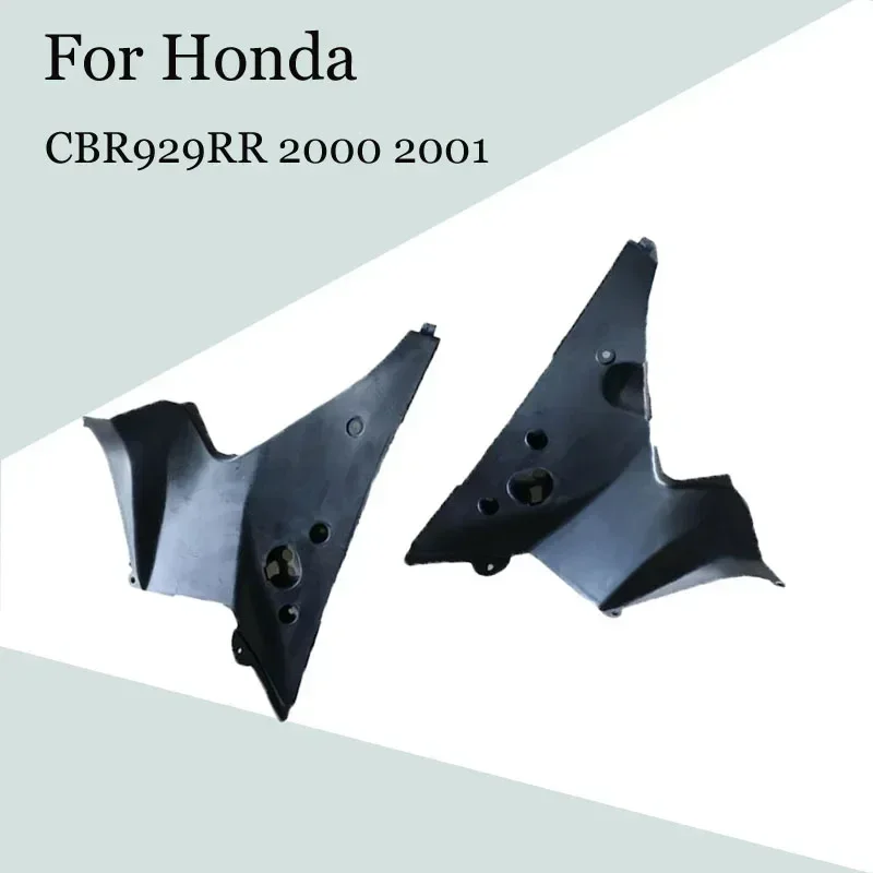 For Honda CBR929RR 2000 2001 Motorcycle Left Right Upper Wrap Triangle Plate ABS Injection Fairing CBR929RR 00 01 Accessories