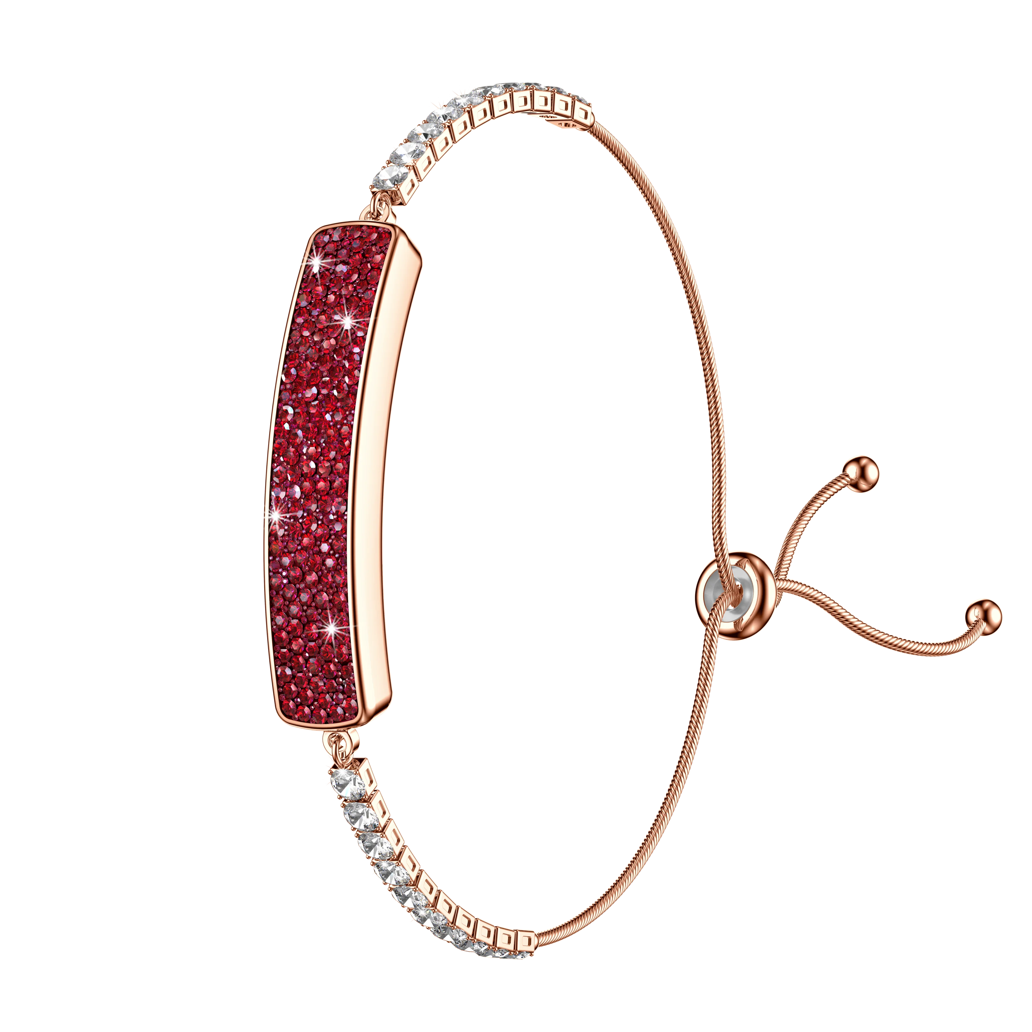 Luxury Rhinestone Smart Bracelet Women Fashion Rose Gold Fitness Tracker Heart Rate Sleep  Jewelry Smart Band