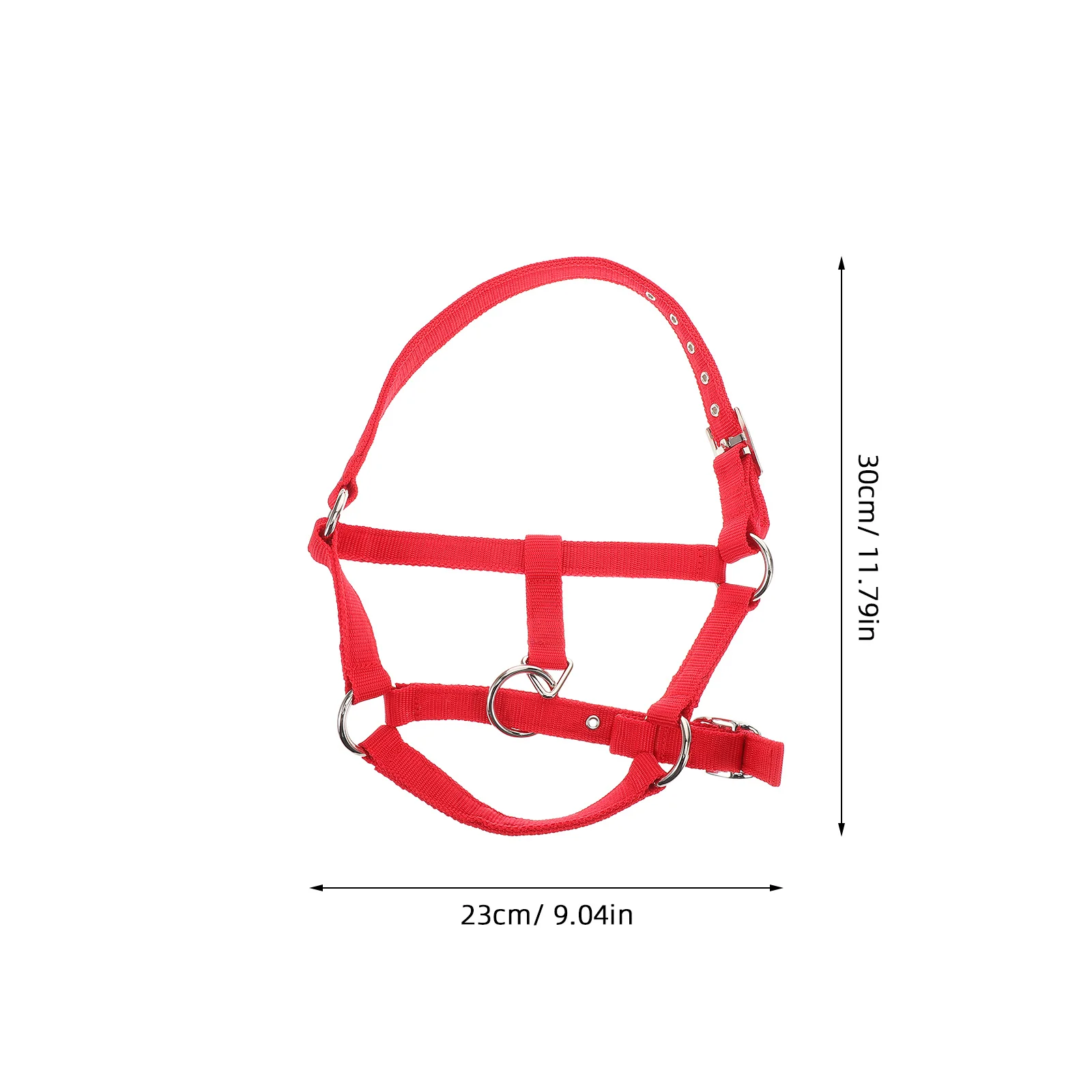 طقم تدريب حصان مبطن مريح وحبل مصنوع من النايلون القوي مثالي لتطوير مهارات الركوب #2