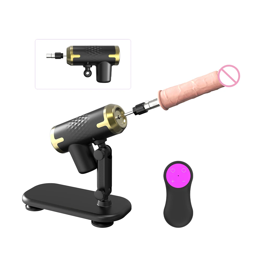Portable Sex Machine for Women Adjustable Masturbating Pumping with Dildo Accessories Female G-Spot  wireless machine Adult Toy