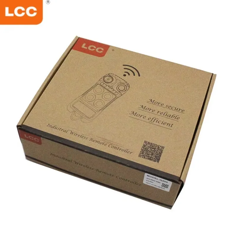 Q200 Single Speed 2 Transmitter And 1 Receiver Industrial Wireless Radio Remote Control For Gantry Crane