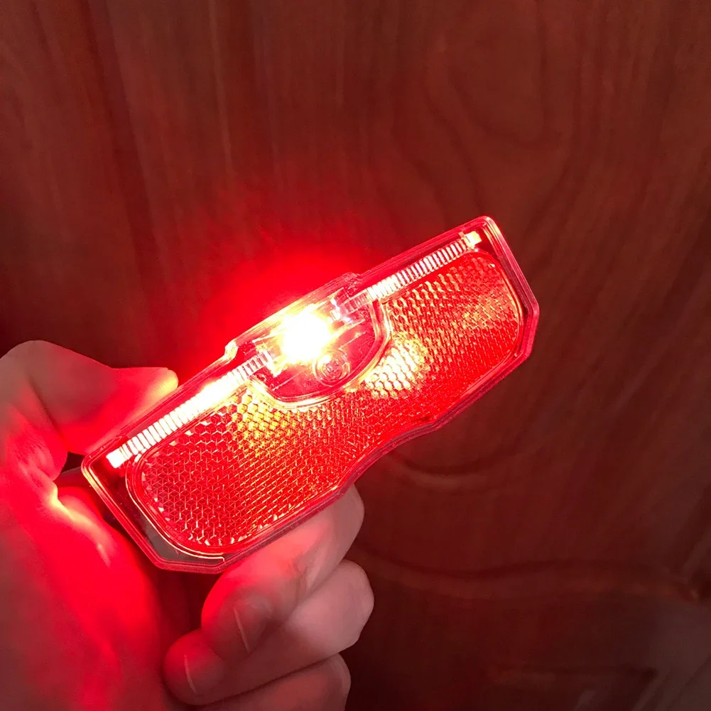 

MTB Bike Luggage Rack Light Waterproof Bicycle Rear Seat Reflective Taillight
