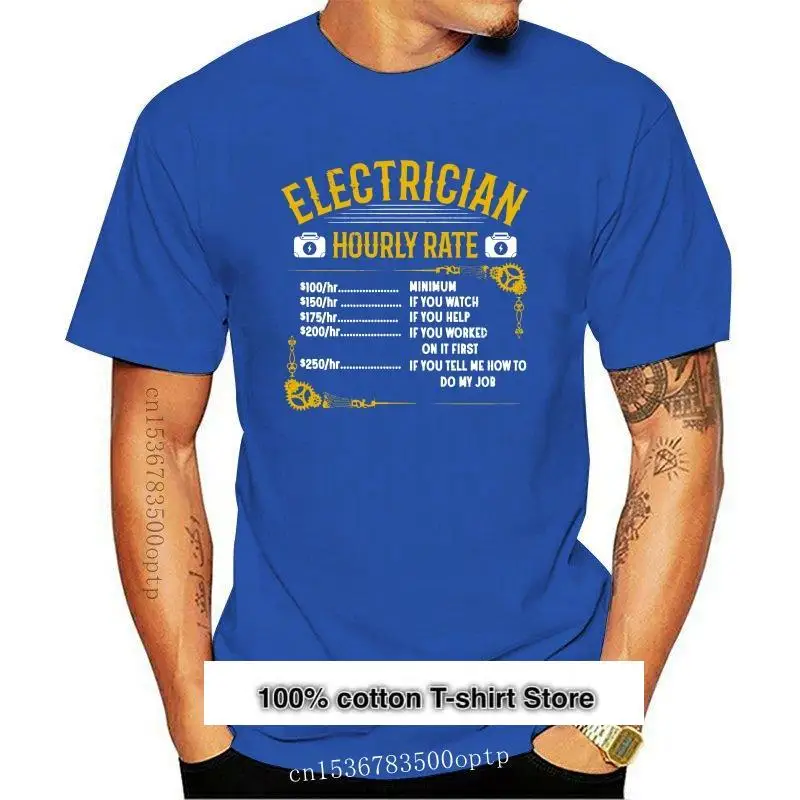 Camiseta para electricista, camiseta para ingeniero electricista 2021