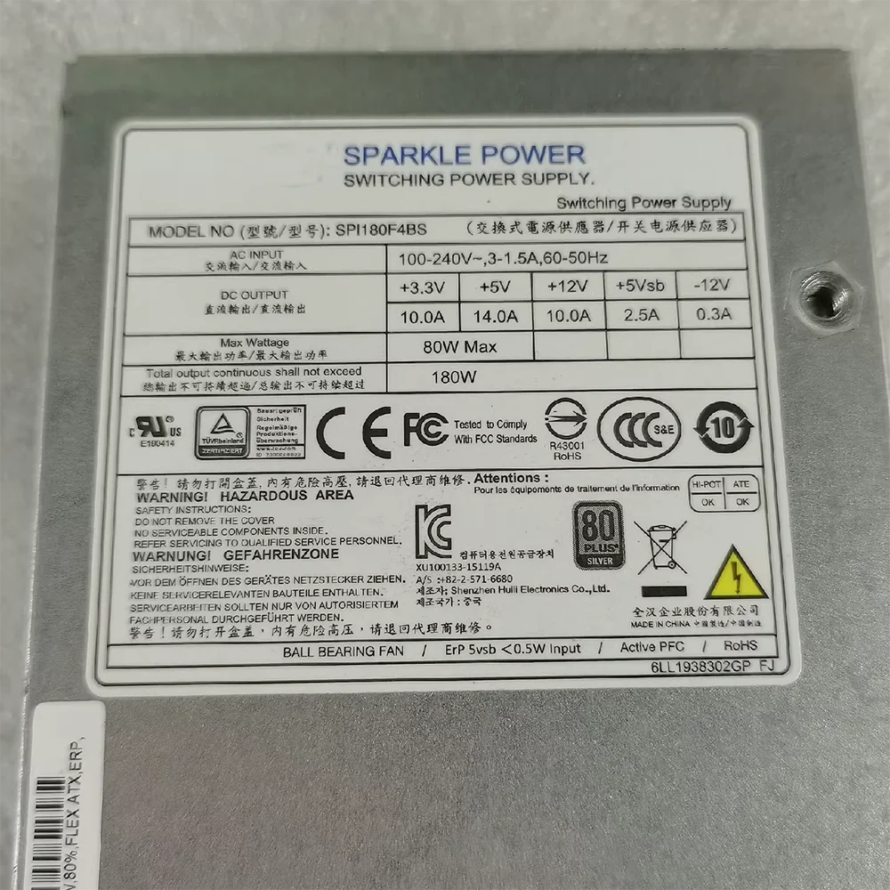 Untuk SPI 180W NAS sakelar catu daya Supply