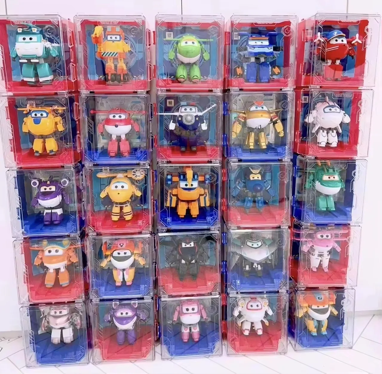 Nowe Super Wings 2 "skala Mini transformująca Anime deformacja samolot Robot figurki transformacja zabawki dla dzieci prezenty Hot