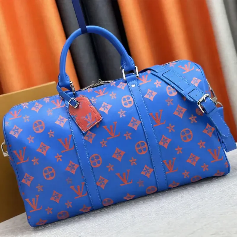 

Designer Duffle Bag for Men Traveling Luggage Travel Bag Weekender Overnight Bag Women Gym Carry on Hanging suitcase set busines