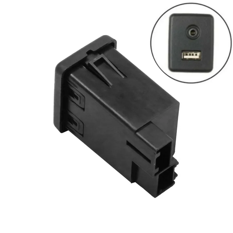 13599456 Audio Auxiliary AUX Jack Dual USB Charging Port Module Socket For Opel Vauxhall Insignia A Astra K GMC Chevrolet Buick