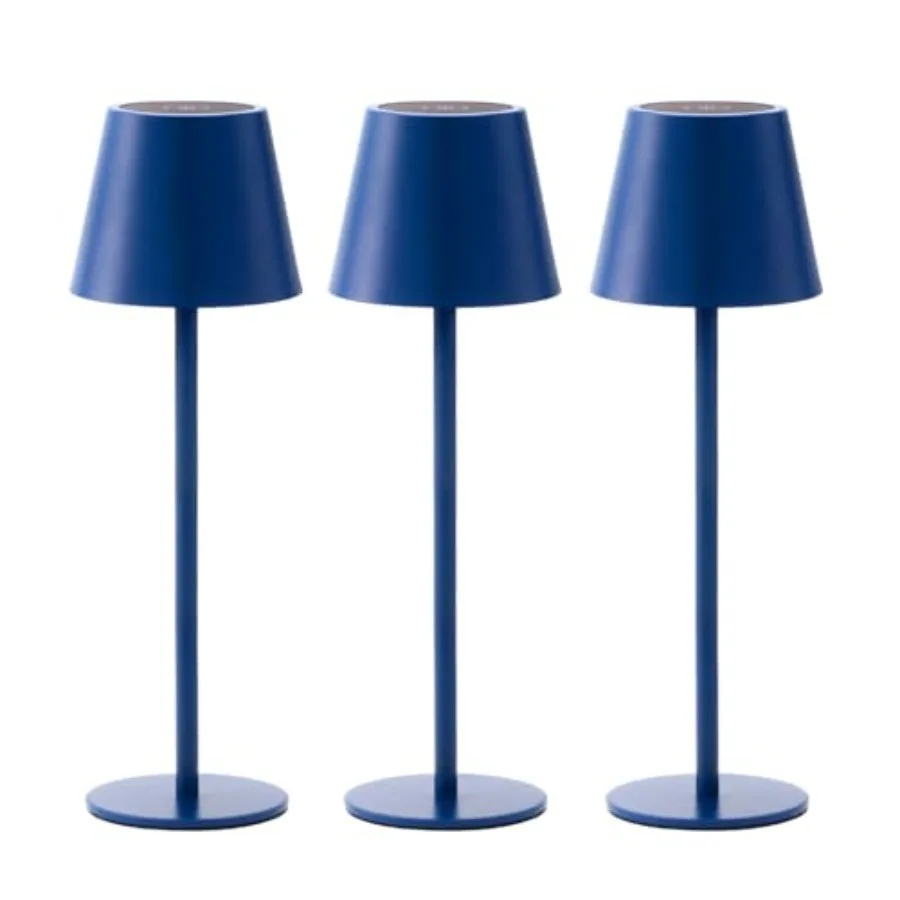 

Беспроводная настольная лампа, портативная, на батарейках, с регулировкой цветовой температуры и плавной регулировкой яркости, перезаряжаемая, для ужина