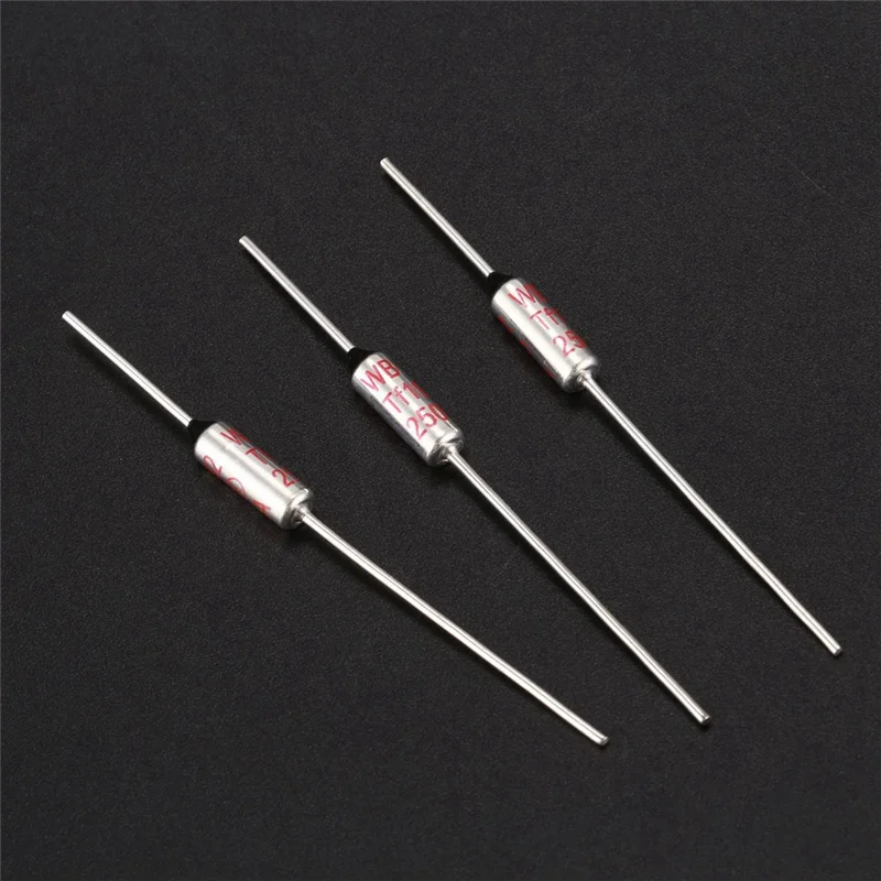 120 個 RY シリーズ メタル 192 摂氏 250V 10A カットオフ温度ヒューズ