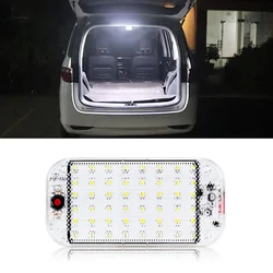 48 LED 패널 라이트 자동차 인테리어 독서 램프 고휘도 캐빈 조명, 밴 트럭 RV 보트 캠핑카 조명 스트립 12V-24V