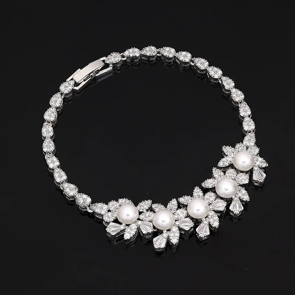 4PCS Wedding Jewelry Set Cubic - огляд і ціна Women Accessories Uae